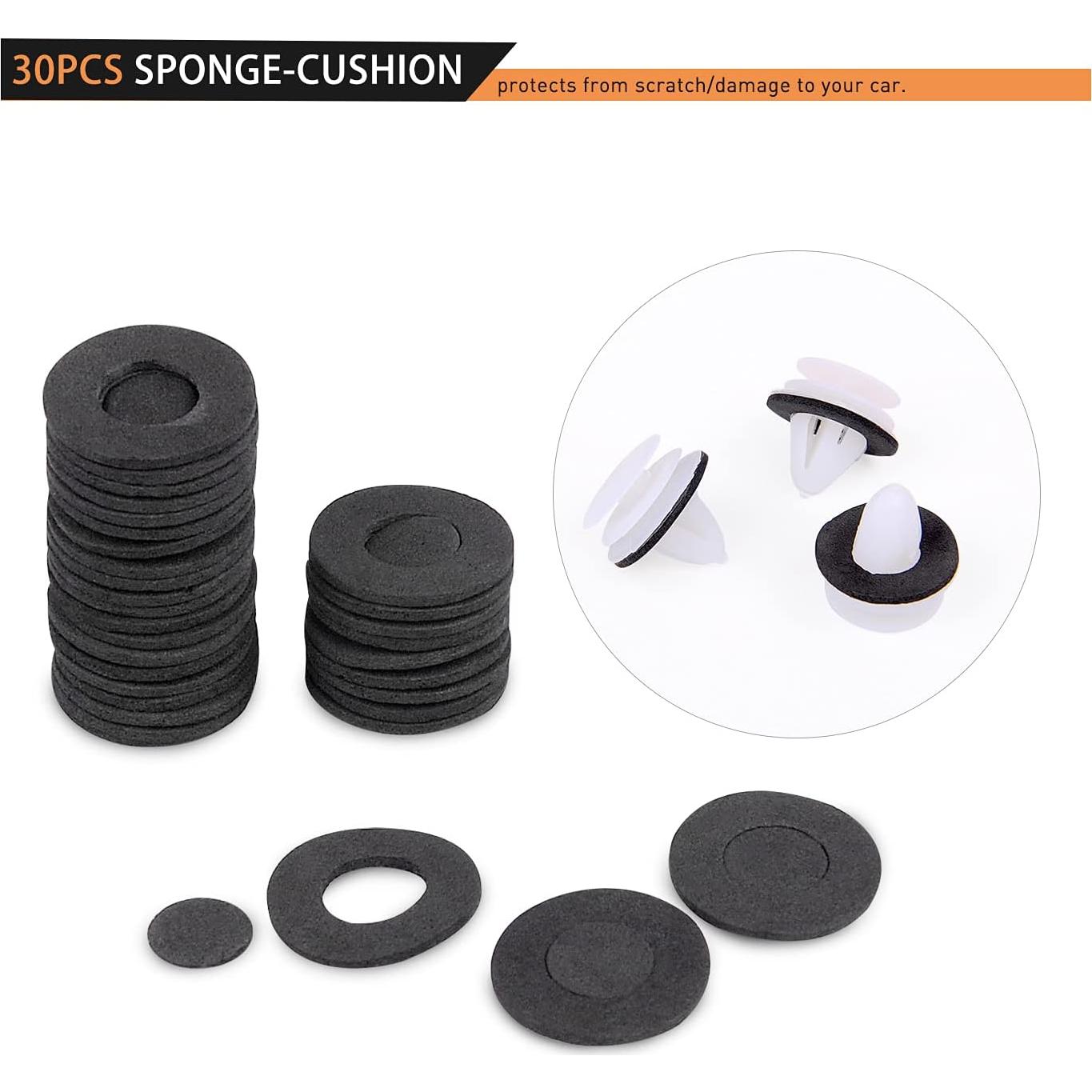 Kit de Sujetadores de Empuje GOOACC 415 Piezas para Automóvil