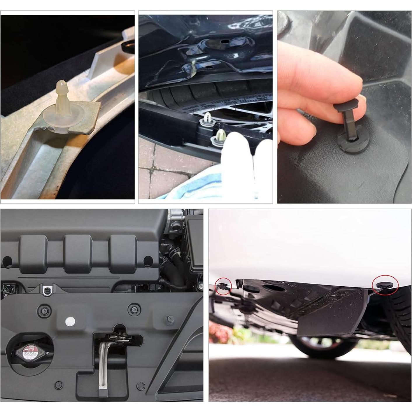 Kit de Sujetadores de Empuje GOOACC 415 Piezas para Automóvil