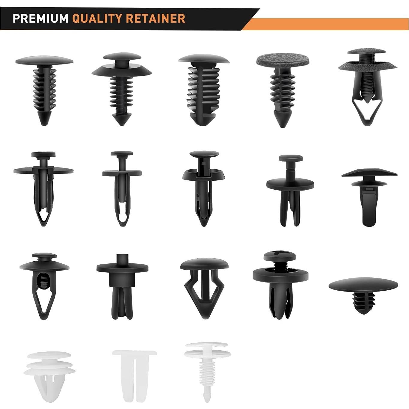 Kit de Sujetadores de Empuje GOOACC 415 Piezas para Automóvil