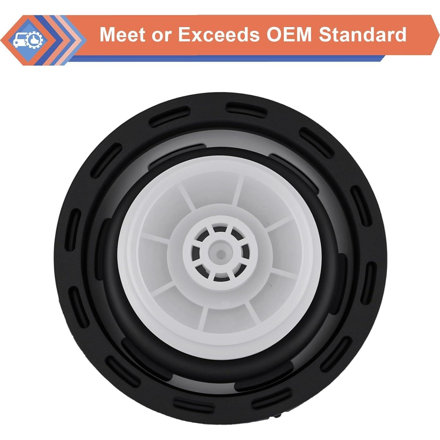 Tapa de Gas Locking ZONFANT con 2 Llaves - Compatible con Chevy, Honda, Nissan y más