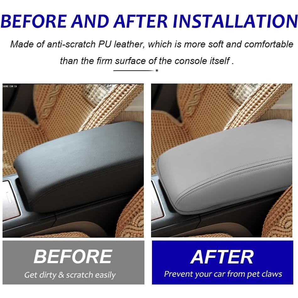 Cubierta de Consola Central DEYTOP para Toyota Camry 2007-2011 Gris