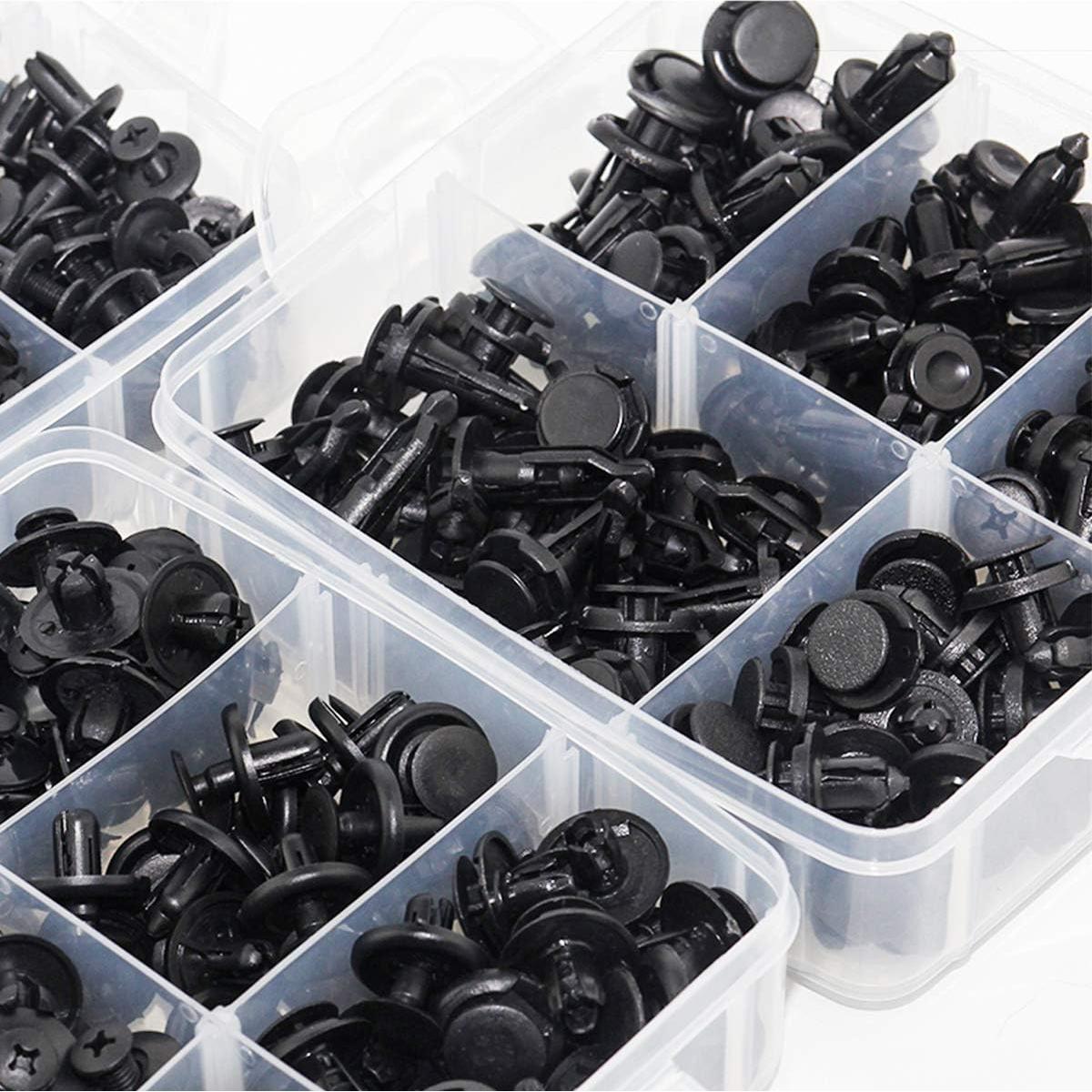 Kit de Clips de Retención Automotriz Guteauto 620 Pcs Nylon