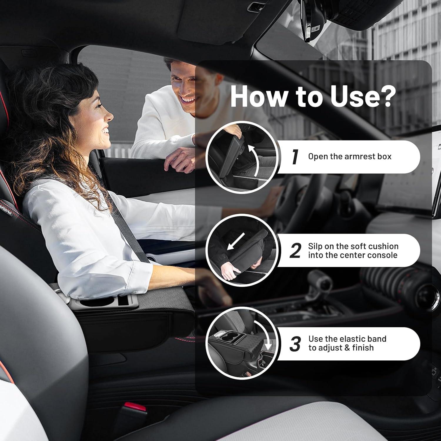 Cubierta de Consola Central Autorder RAV4 2019-2025 Cojín