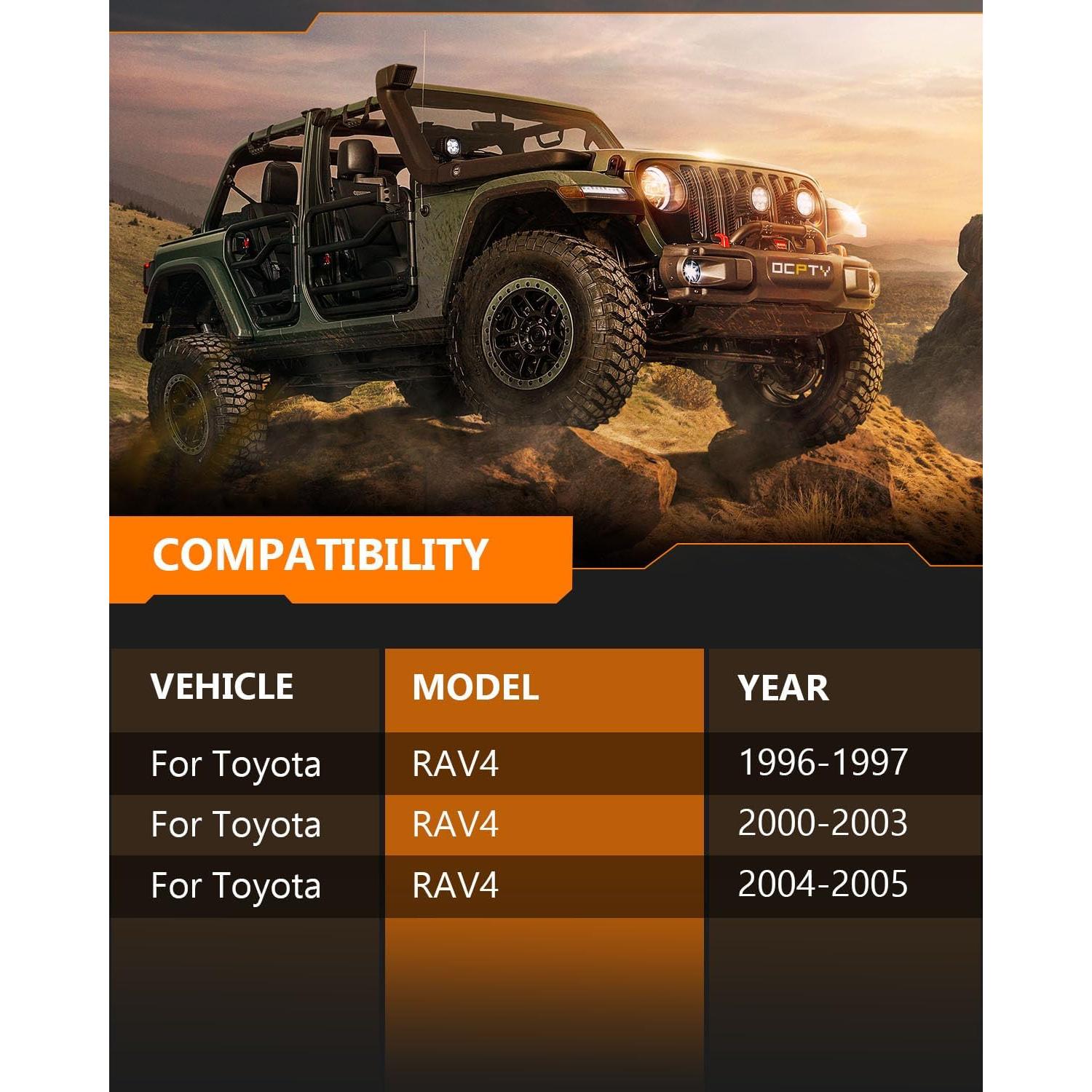 Amortiguadores traseros OCPTY para Toyota RAV4 1996-2005