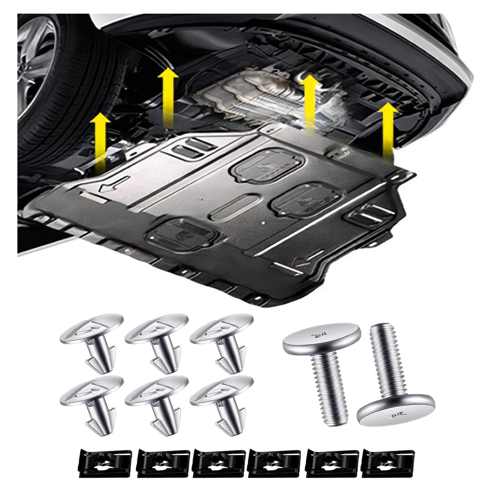 Kit de Hardware para Escudo de Salpicaduras de Motor 14PCS - Meorain