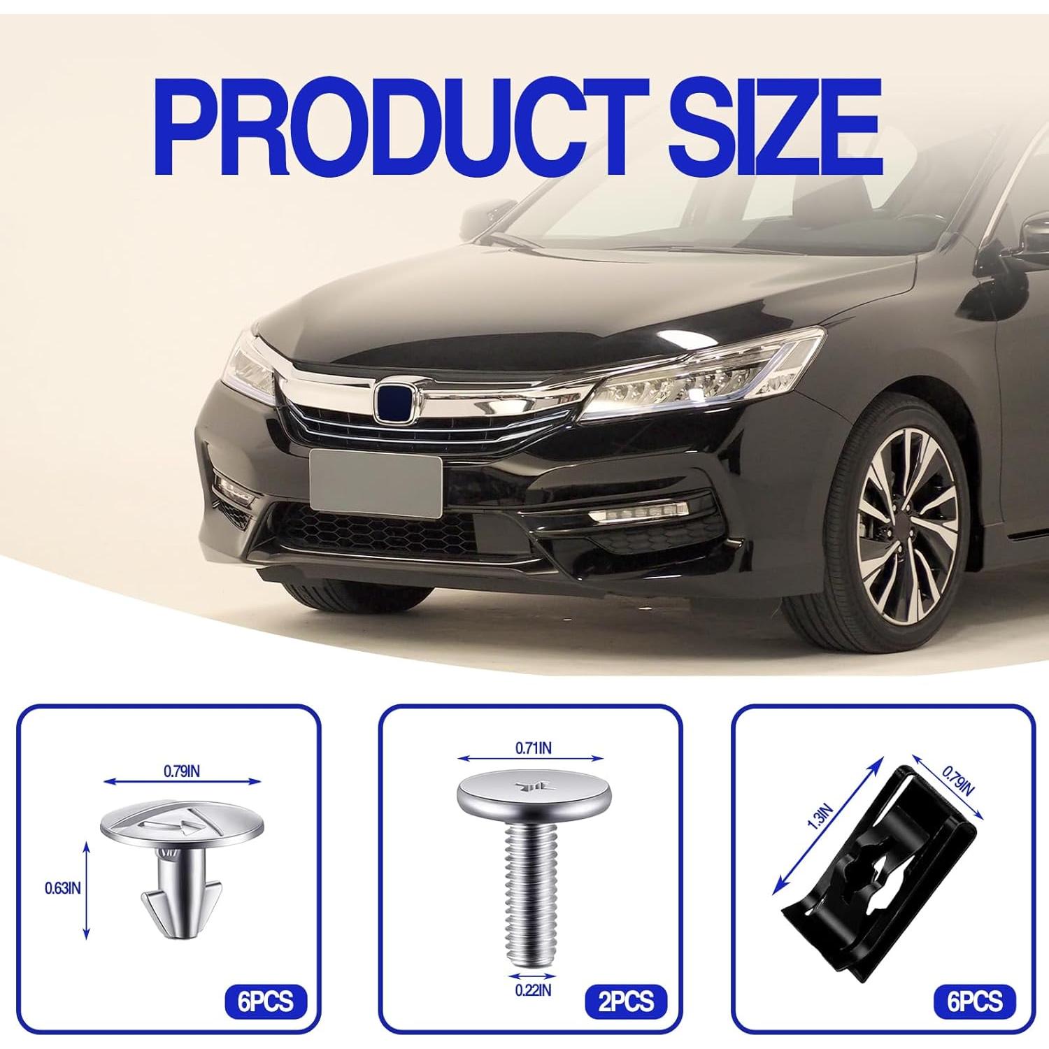 Kit de Hardware para Escudo de Salpicaduras de Motor 14PCS - Meorain