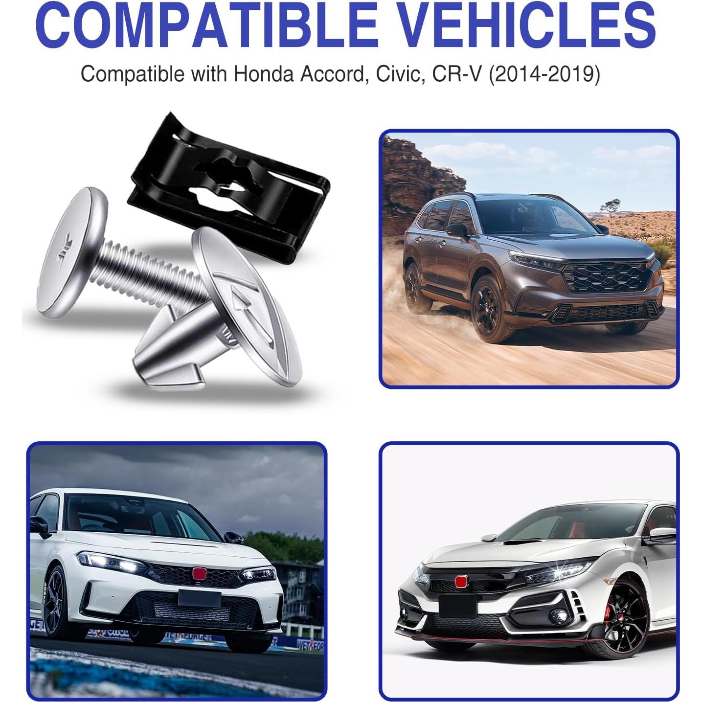 Kit de Hardware para Escudo de Salpicaduras de Motor 14PCS - Meorain