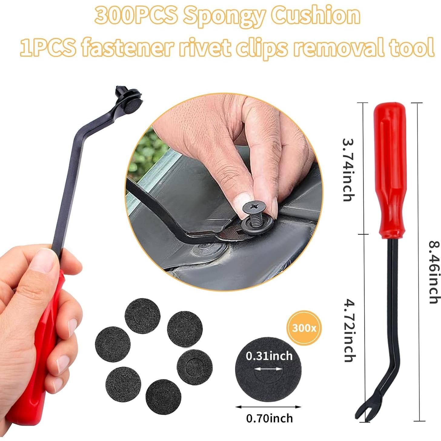 Kit de Clips de Retención Automotriz GOOSLA 1801 Piezas