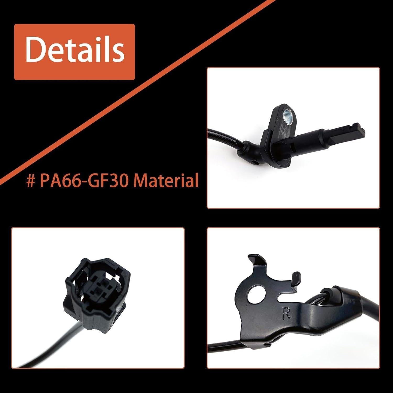 Sensor de Velocidad ABS Frontal Derecho VECHA para Lexus/Toyota 2019-2022