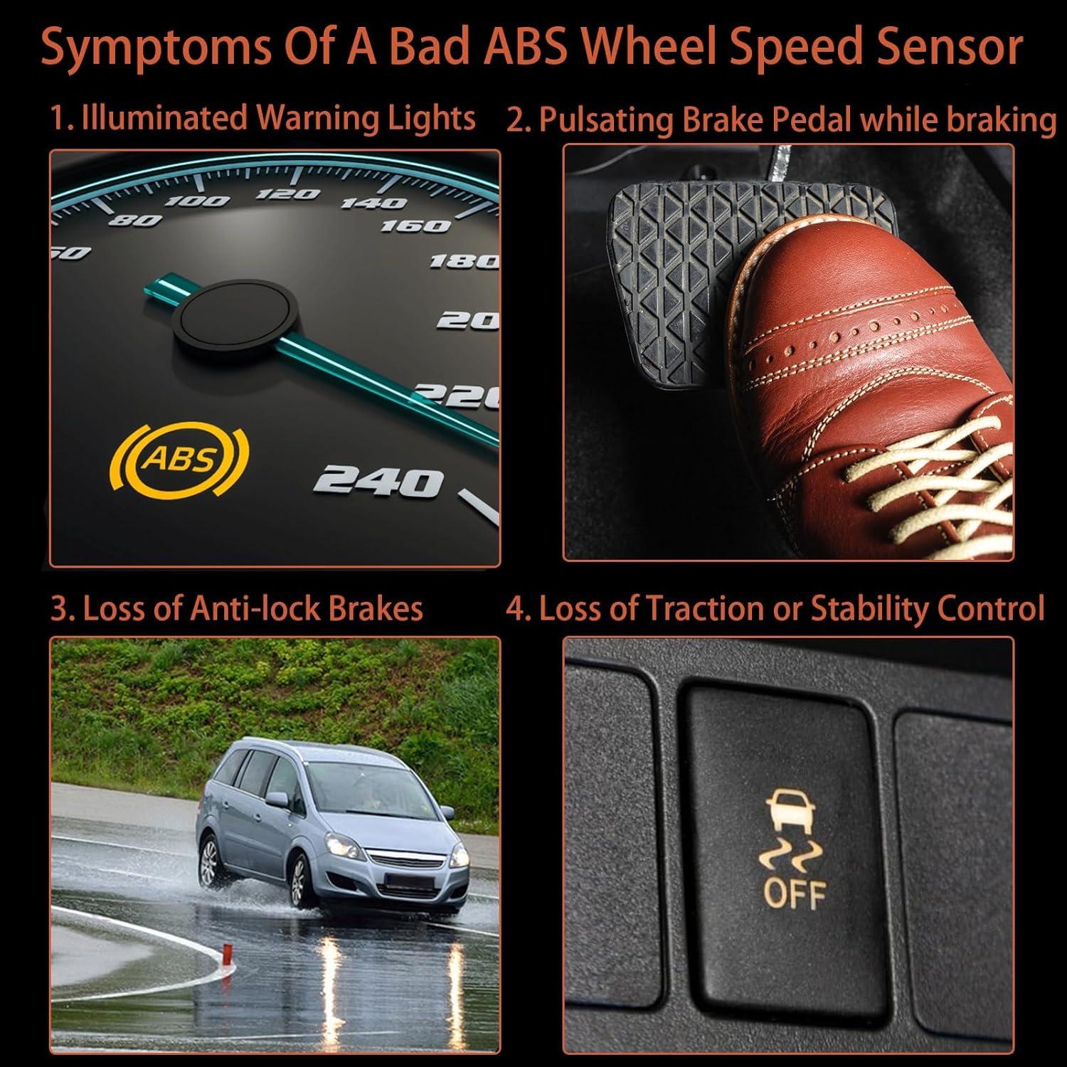Sensor de Velocidad ABS Frontal Derecho VECHA para Lexus/Toyota 2019-2022