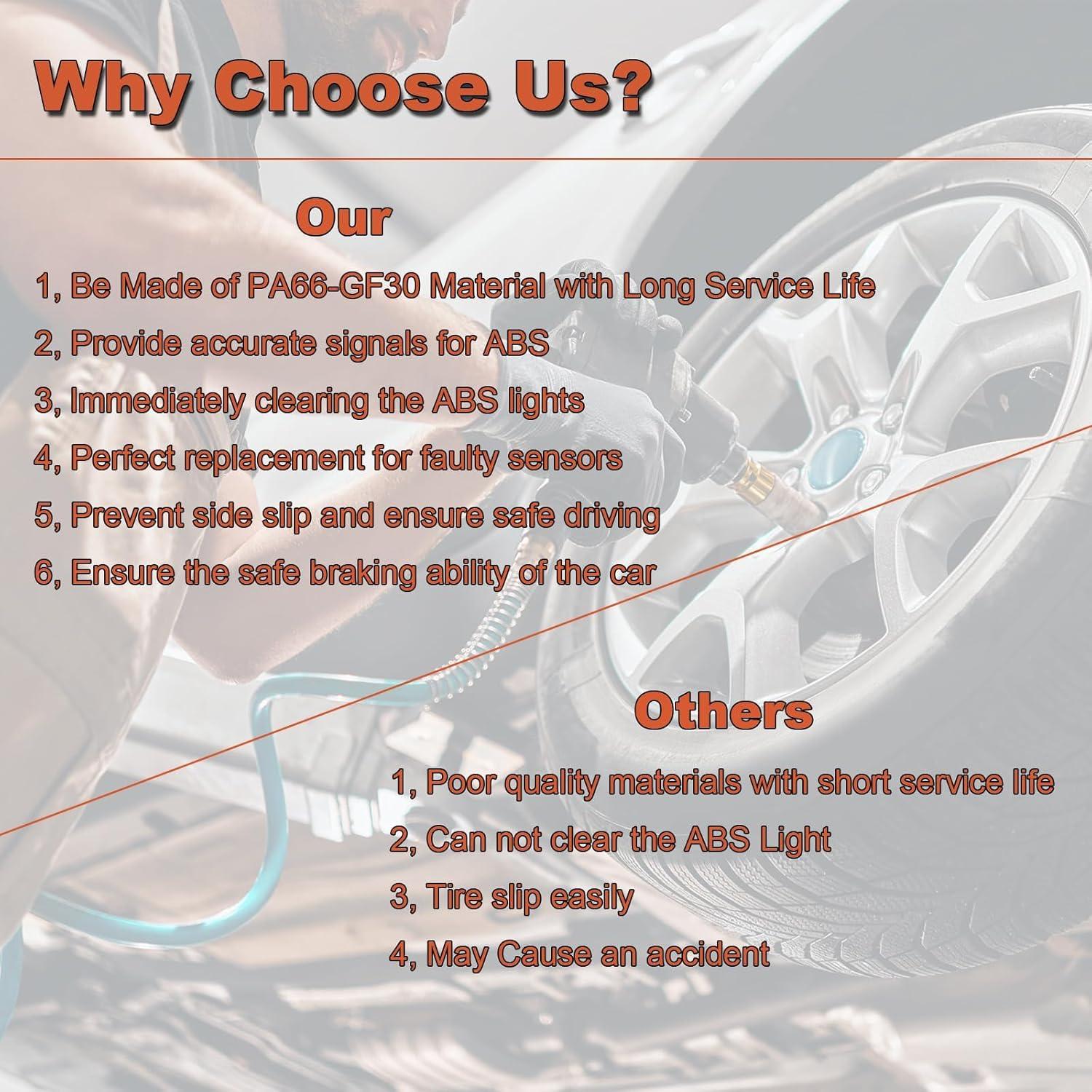 Sensor de Velocidad ABS Frontal Derecho VECHA para Lexus/Toyota 2019-2022