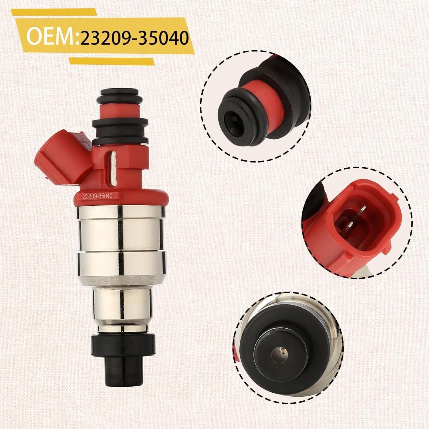 Inyectores de combustible Pjvmvo 2.4L 4Runner Pickup 1989-1995