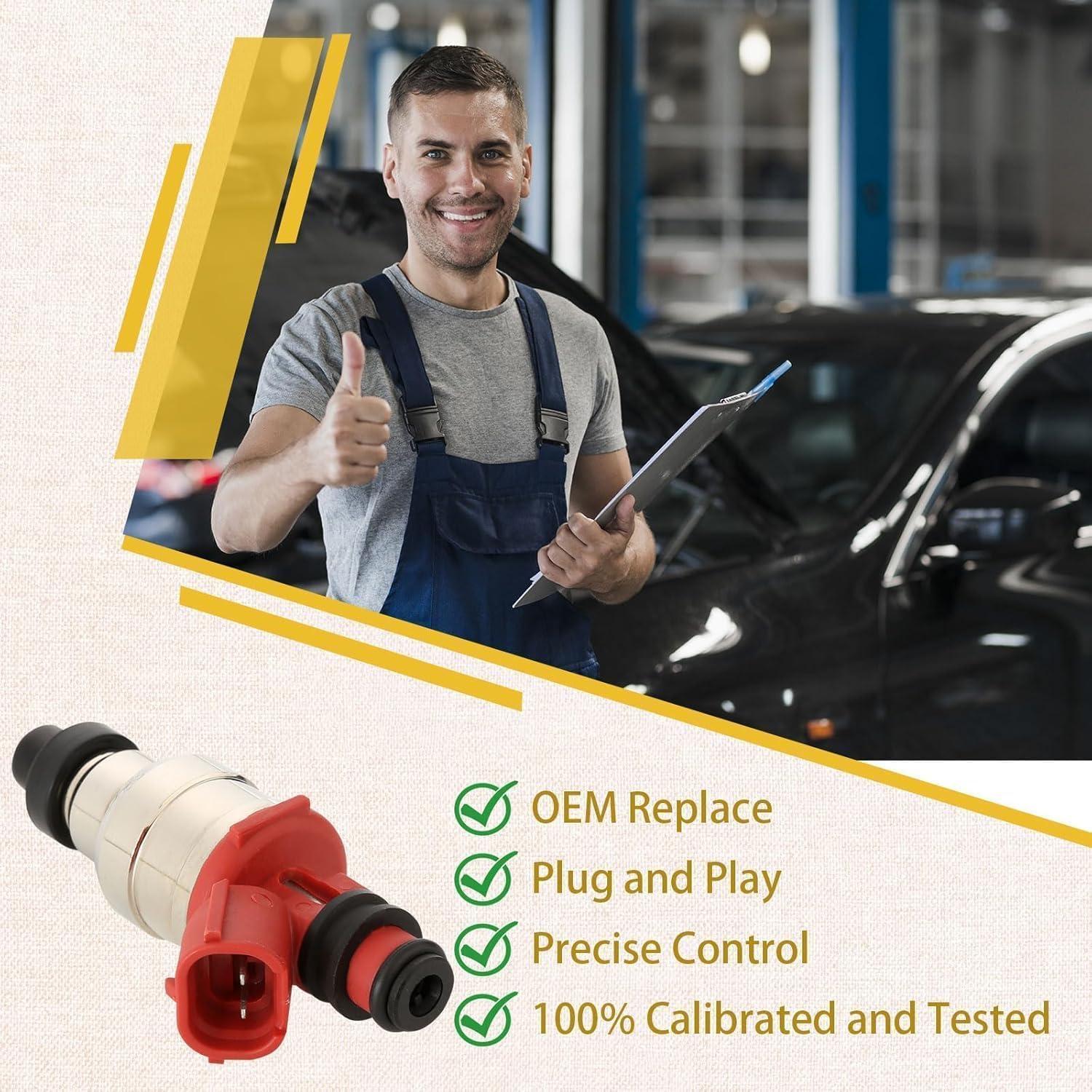 Inyectores de combustible Pjvmvo 2.4L 4Runner Pickup 1989-1995