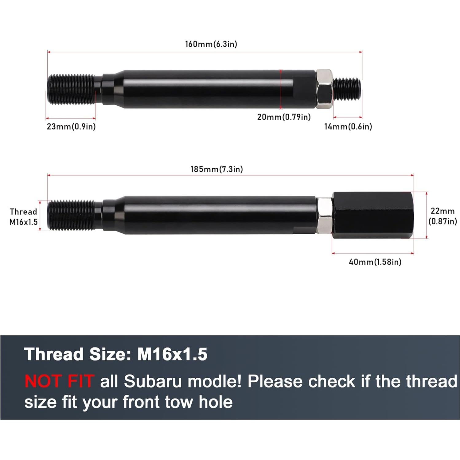 Soporte de Placa de Licencia CNSPEED para Gancho de Remolque M16