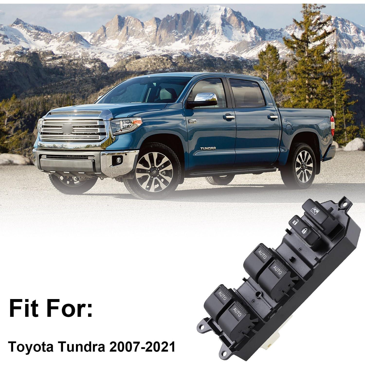 Interruptor Maestro de Ventana Eléctrico TINJO para Toyota Tundra 2007-2021