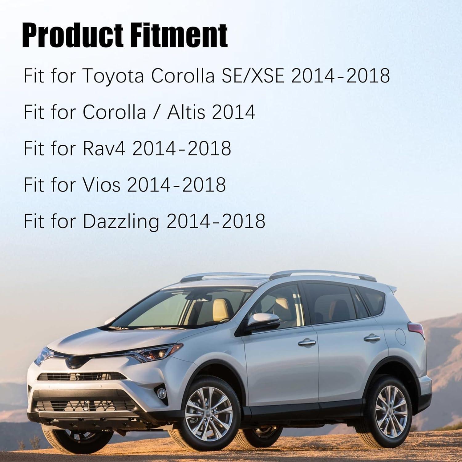 Mango de Tirar Frontal Shtuomoland Gris para Toyota 2014-2019