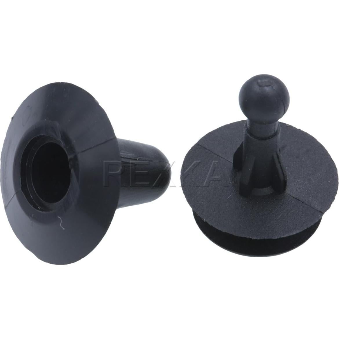 Clips de retención Rexka para panel de puerta Toyota y GM - 40 unidades