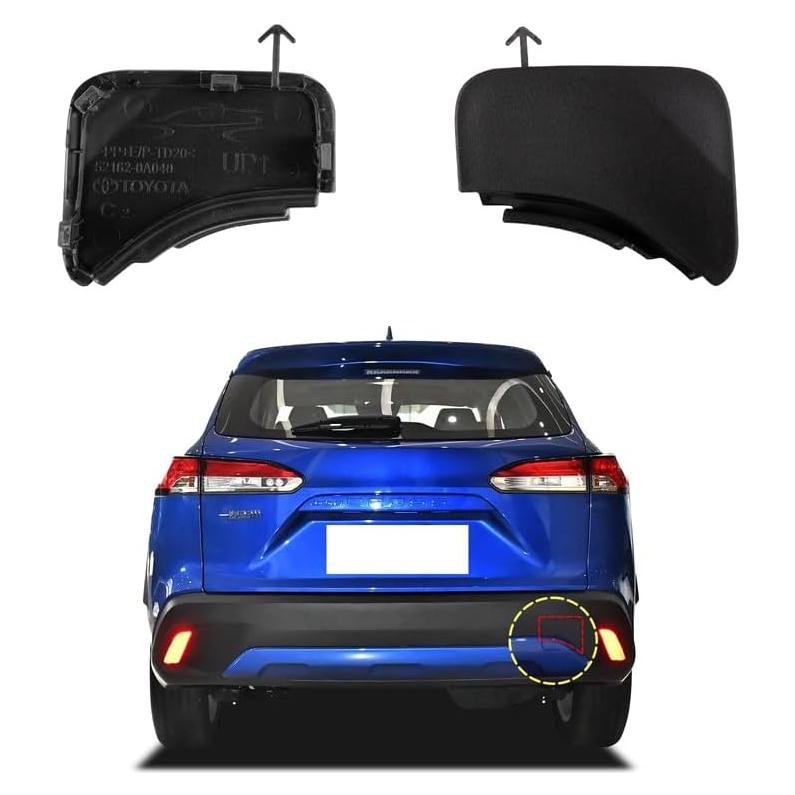 Cubierta de gancho de remolque Goholy para Toyota Corolla Cross 2020-2023