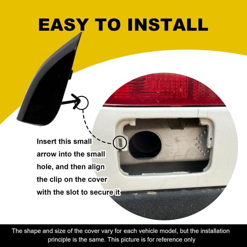 Cubierta de gancho de remolque Goholy para Toyota Corolla Cross 2020-2023