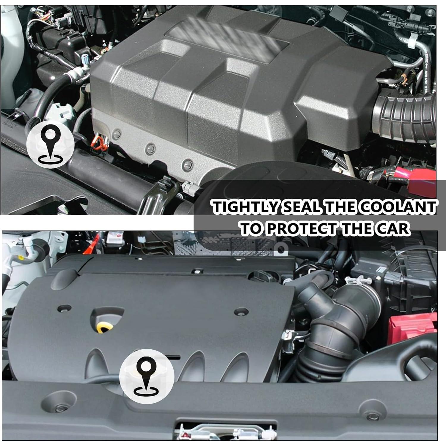 Tapa de Radiador IHOTDER para Lexus Toyota Scion - Acero Inoxidable