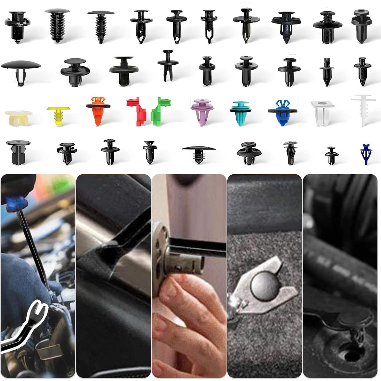 Kit de Clips de Retención 1281PCS ZHUBANG para Automóviles