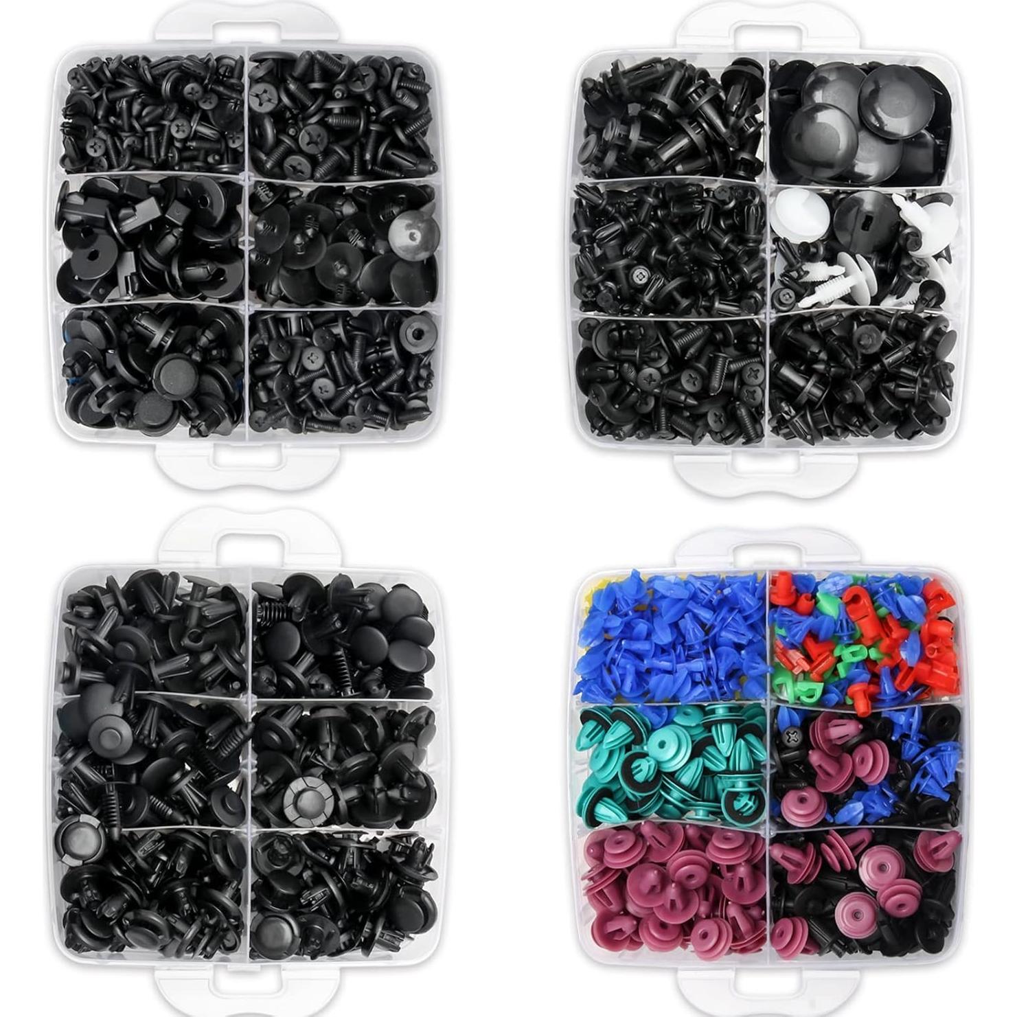 Kit de Clips de Retención 1281PCS ZHUBANG para Automóviles