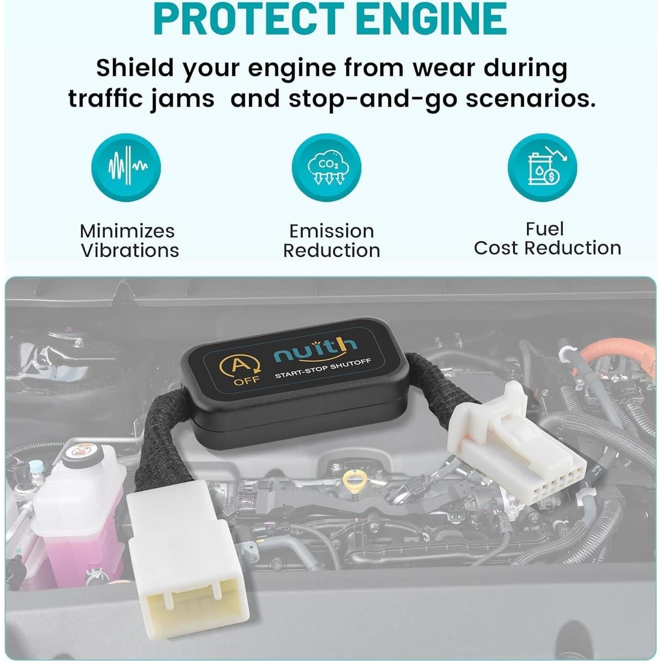 Eliminador Auto Start Stop NuIth para Toyota Highlander 2020-2024