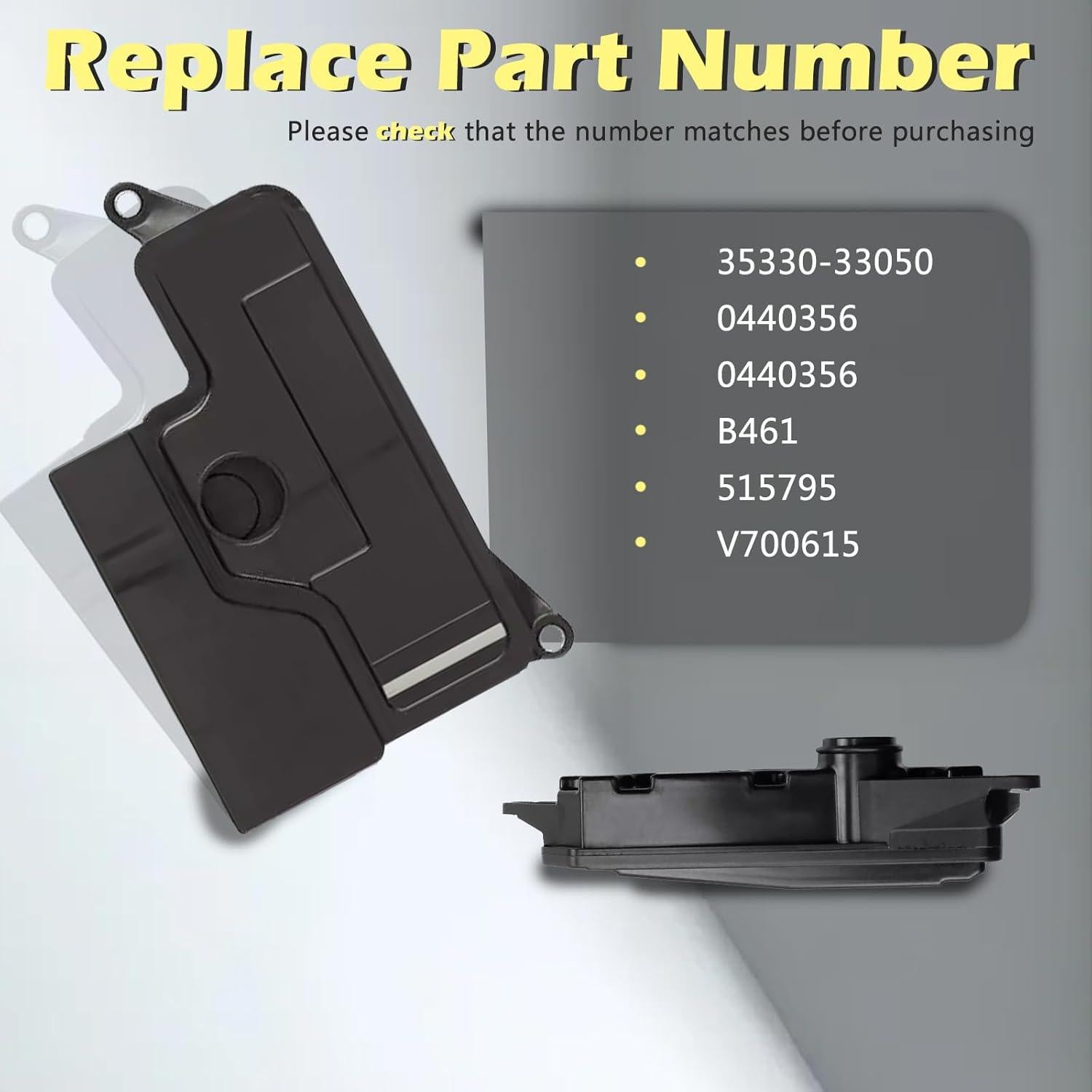 Kit de Filtro de Aceite de Transmisión TINGYINGDA 2GRFE 18 Agujeros