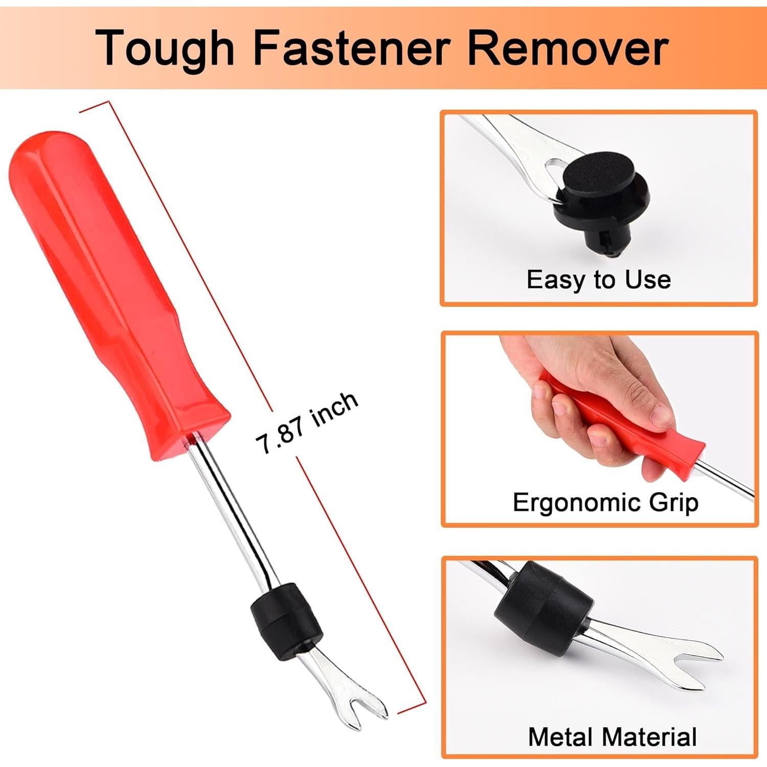 Kit de Clips de Retención 1345PCS Aiuoor para Auto - 36 Tamaños