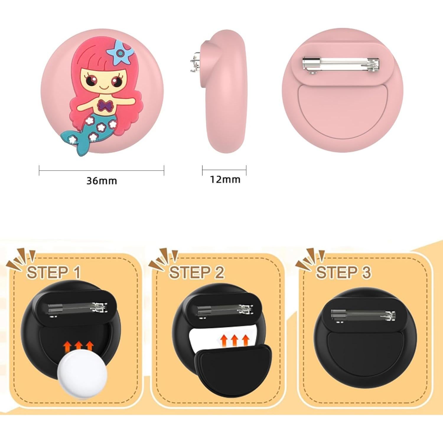 Funda de Silicona Impermeable para AirTag - Cartoon - 2 Piezas