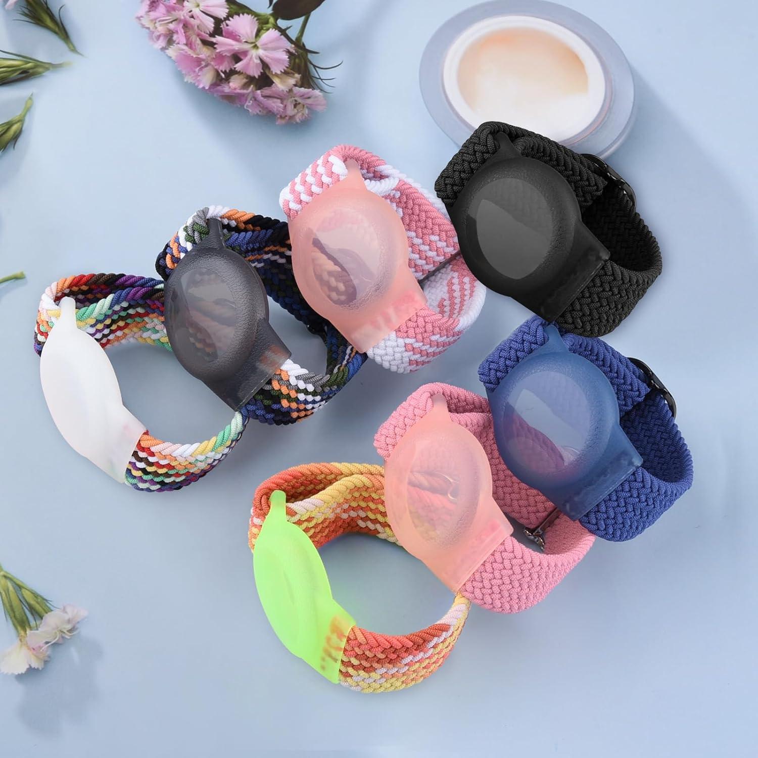 Soporte Pulsera Airtag Vancle Nylon Ajustable Negro