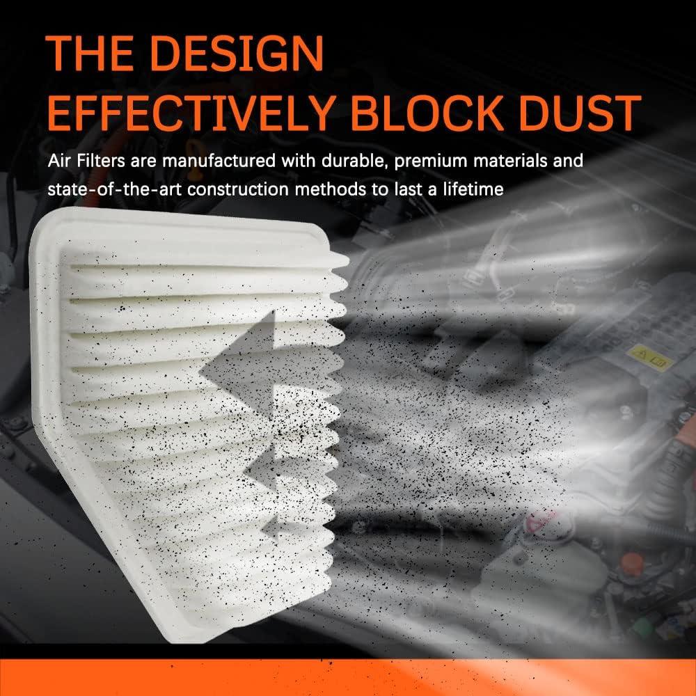 Filtro de Aire del Motor KEDAKEJI CA10169 para Toyota/Lexus