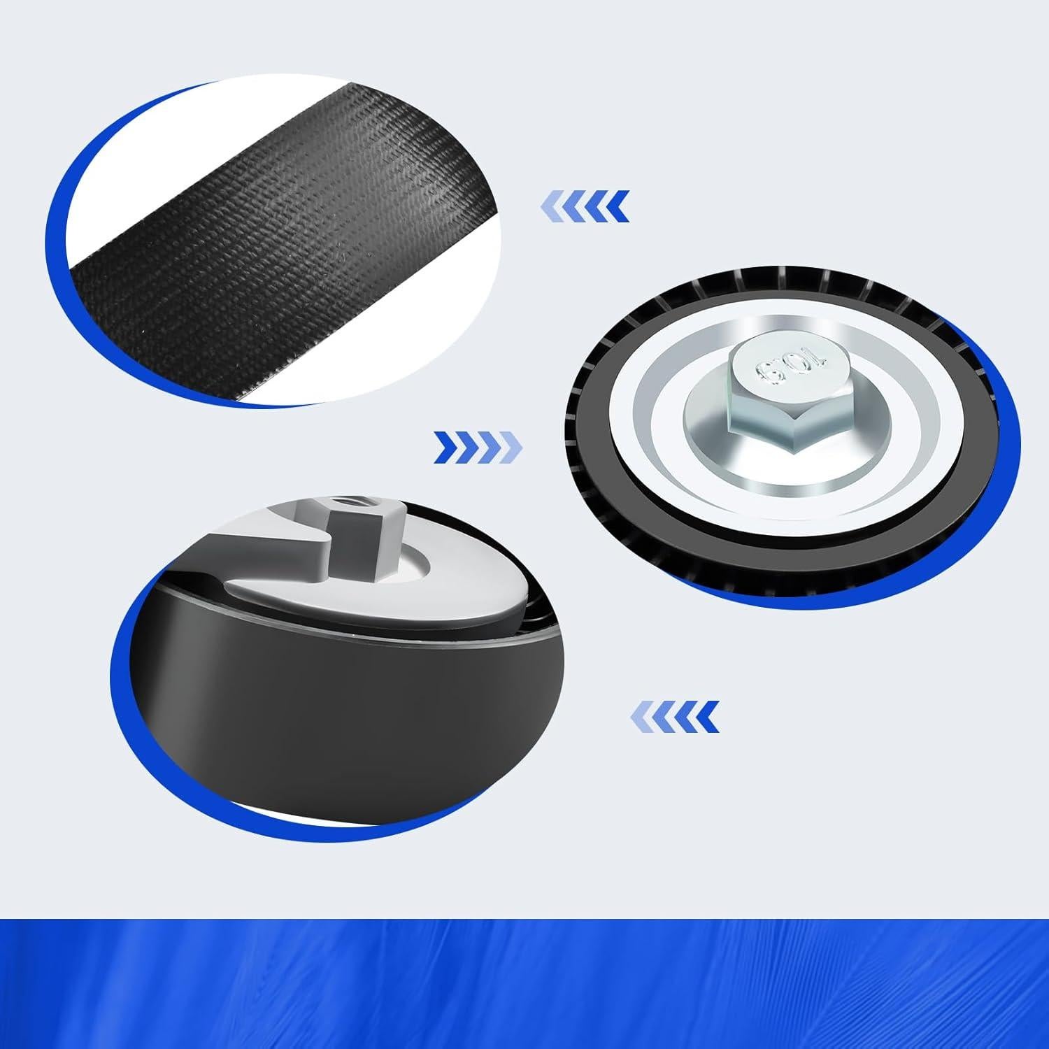 Kit de Correa Serpentina y Tensor ZyloPlinx para Toyota