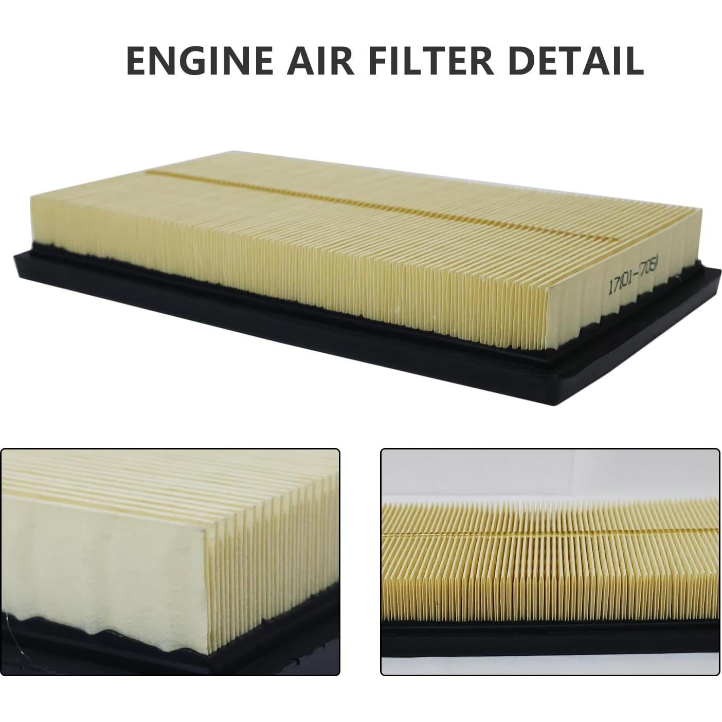 Kit de Filtros de Aire FISONA para Toyota y Lexus 2018-2025