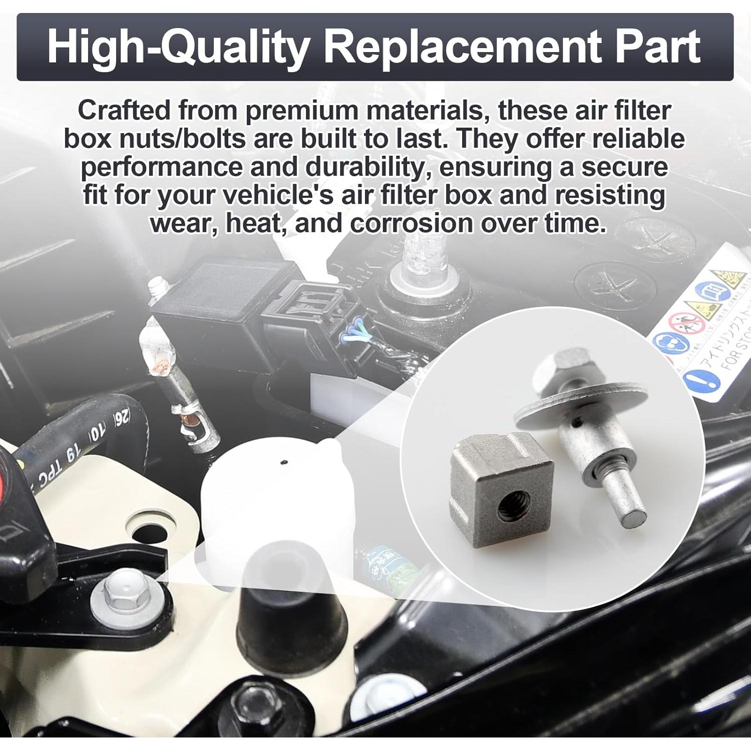 Arandela y Tuerca Filtro de Aire Toyota 90099-04593/05286 - 2 Pares