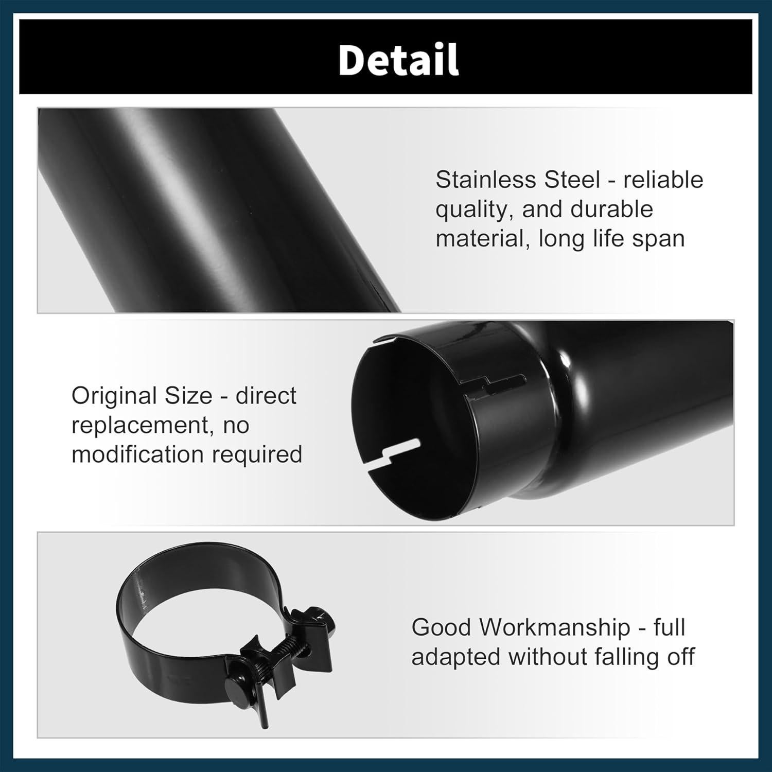 Punta de Escape Acero Inoxidable Toyota Tacoma 2005-2023