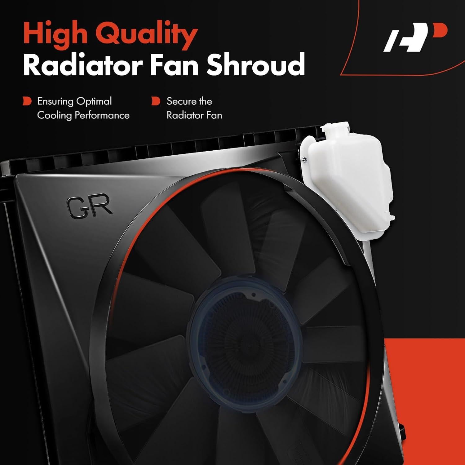 Carcasa Ventilador Refrigeración Radiador A-Premium Toyota Tacoma 2005-2015