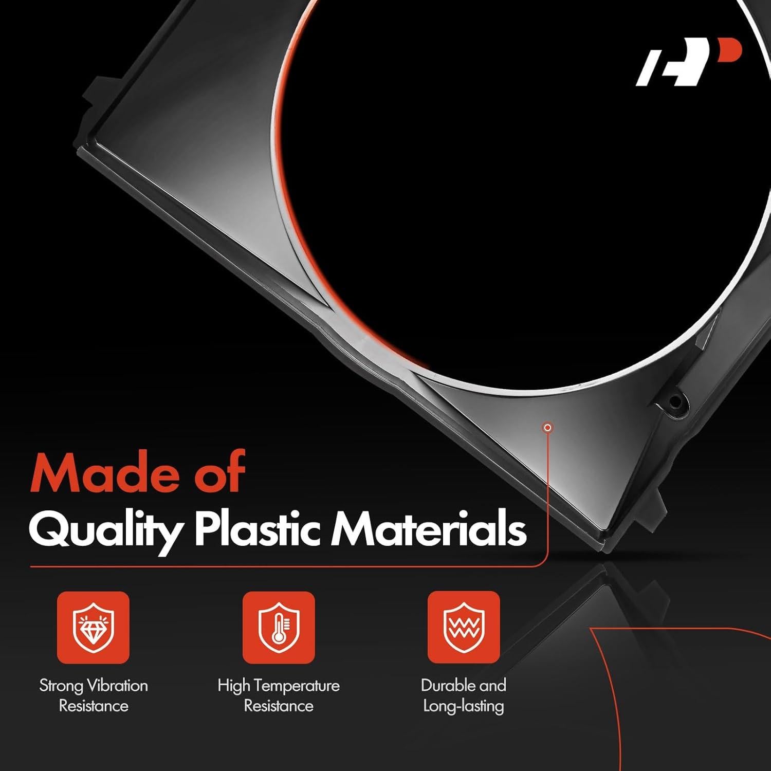 Carcasa Ventilador Refrigeración Radiador A-Premium Toyota Tacoma 2005-2015