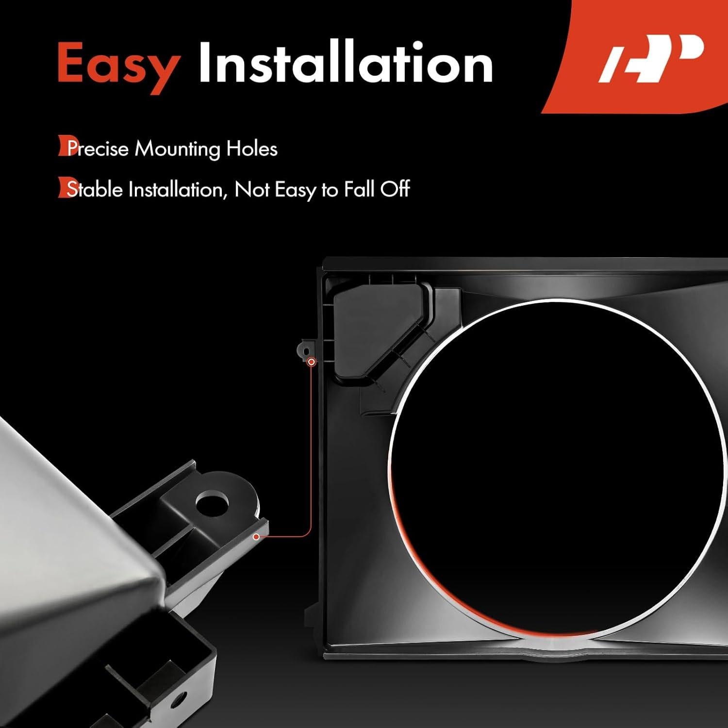 Carcasa Ventilador Refrigeración Radiador A-Premium Toyota Tacoma 2005-2015