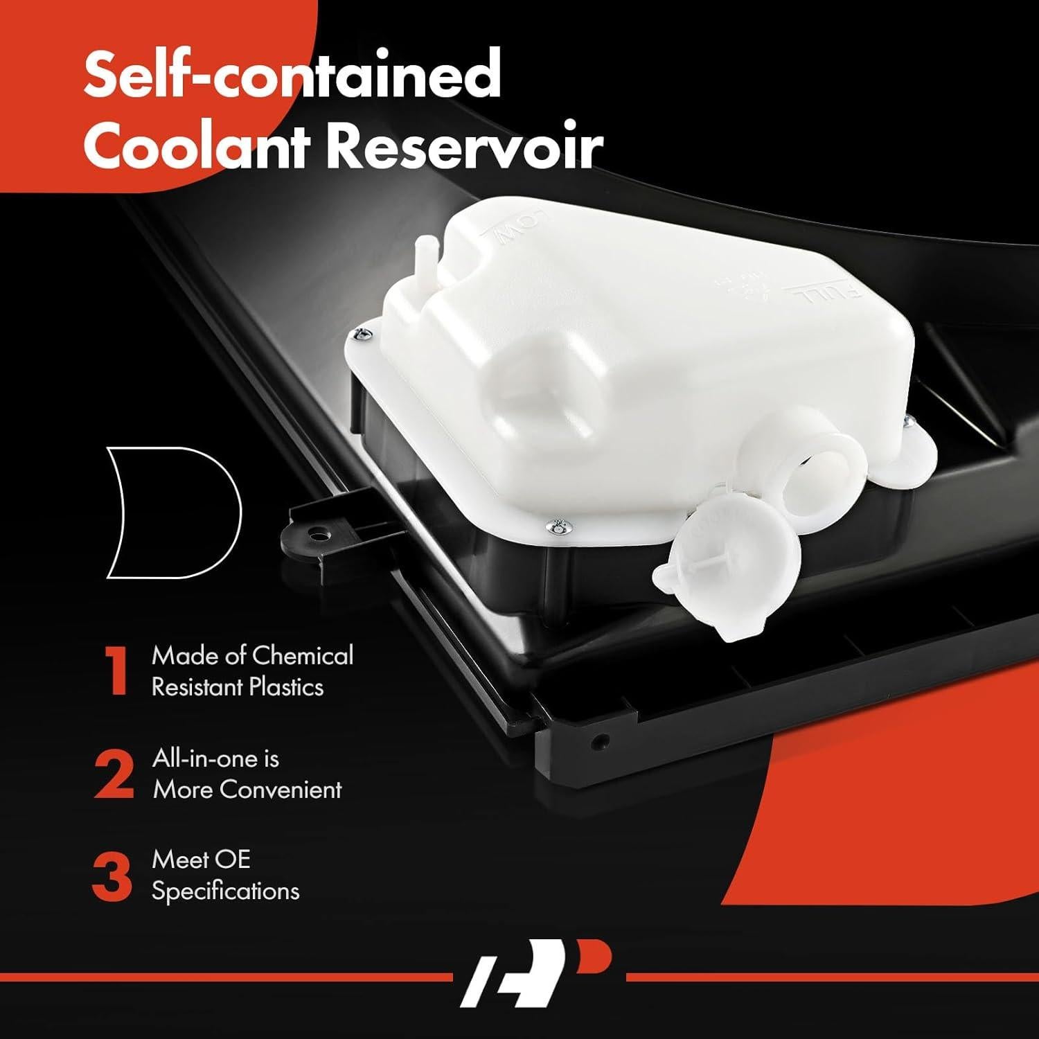 Carcasa Ventilador Refrigeración Radiador A-Premium Toyota Tacoma 2005-2015