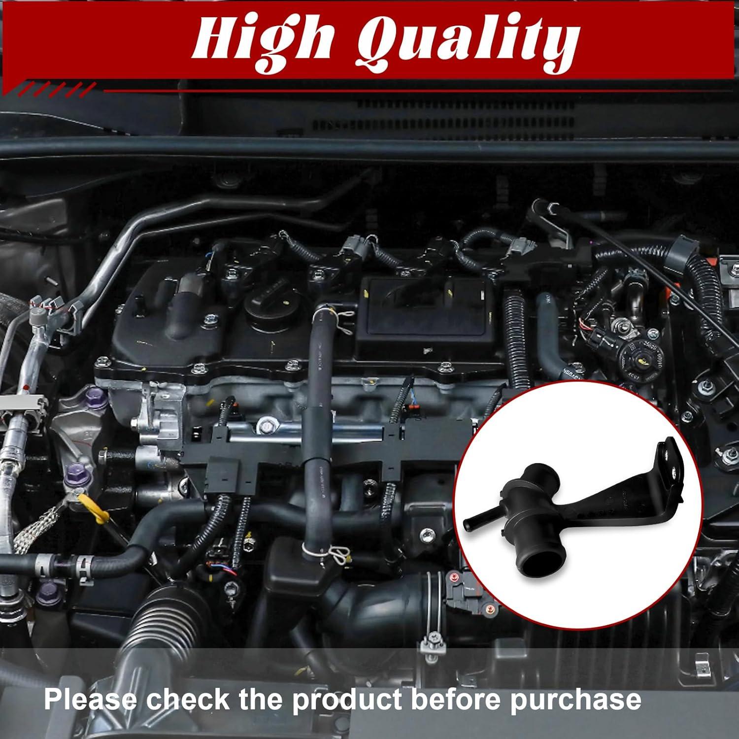 Conector de refrigerante Lunwag para Toyota Corolla 1.8L 2009-2014