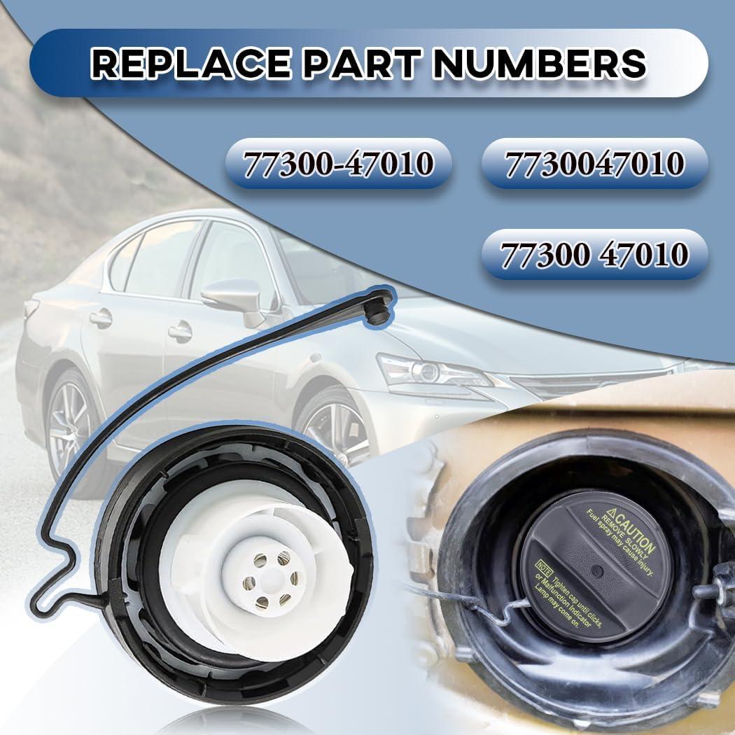 Tapa de combustible Xingehor 77300-47010 para Toyota y Lexus