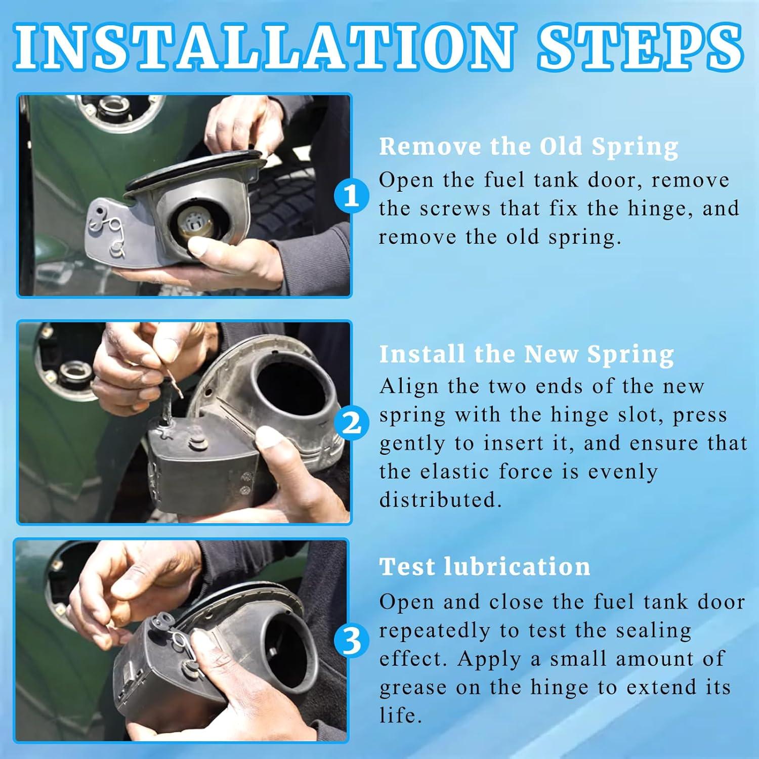 Resorte de puerta de combustible Toyota Tundra 2007-2020 77305-0C050