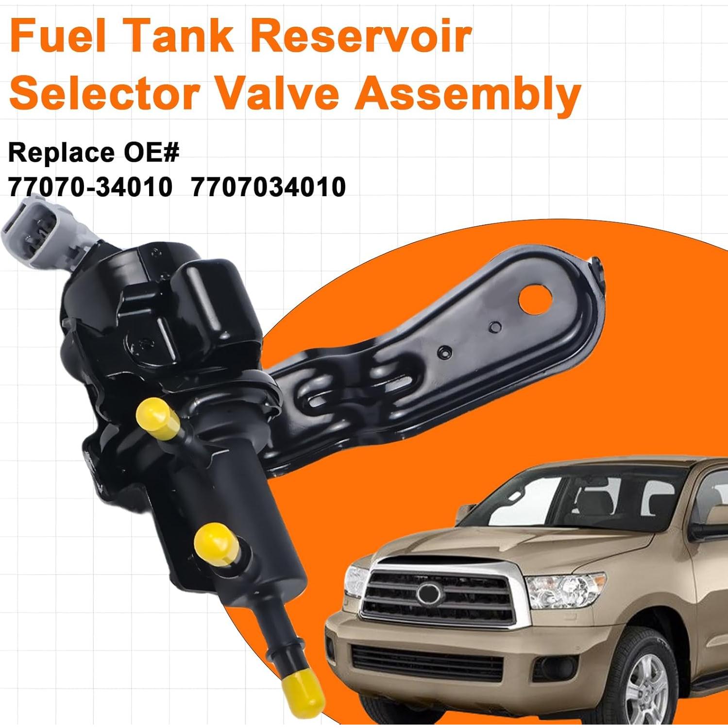 Conjunto Válvula Solenoide Selector Tanque Combustible FEIMAOTUI 77070-34010