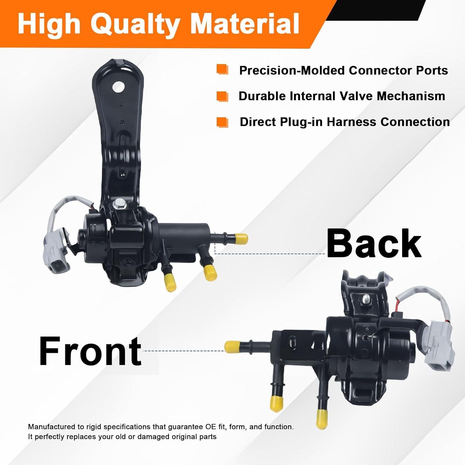 Conjunto Válvula Solenoide Selector Tanque Combustible FEIMAOTUI 77070-34010