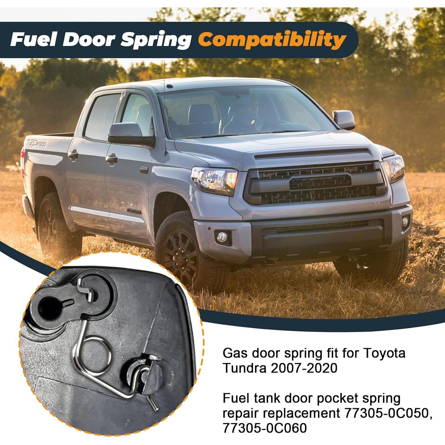 Resorte de puerta de combustible CHAR YONG para Toyota Tundra 2007-2020