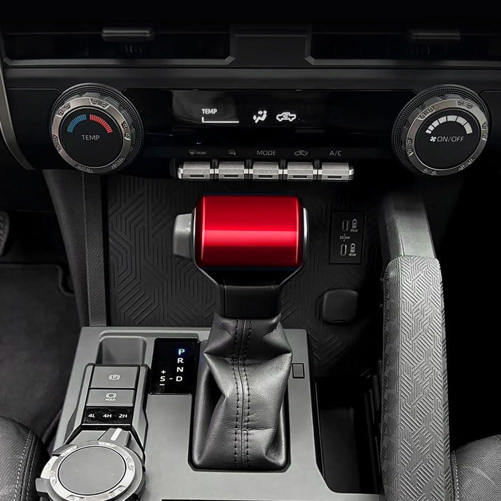 Cubierta de pomo de cambio BORUIEN para Toyota 2022-2025