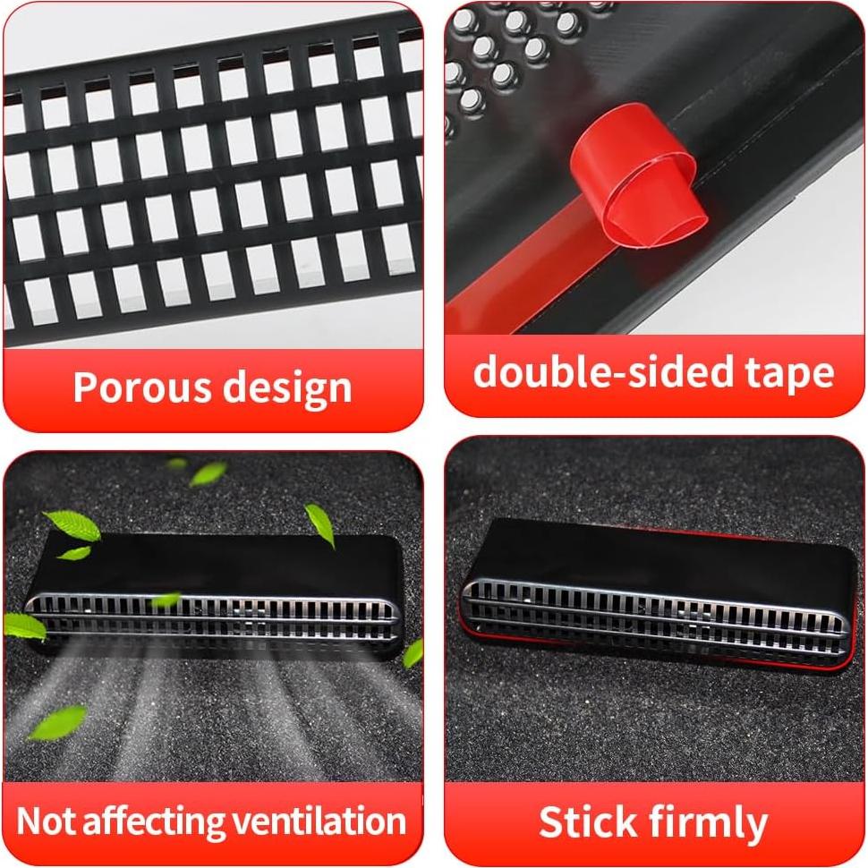 Cubierta de Ventilación LUNQIN para Toyota RAV4/Highlander/Venza