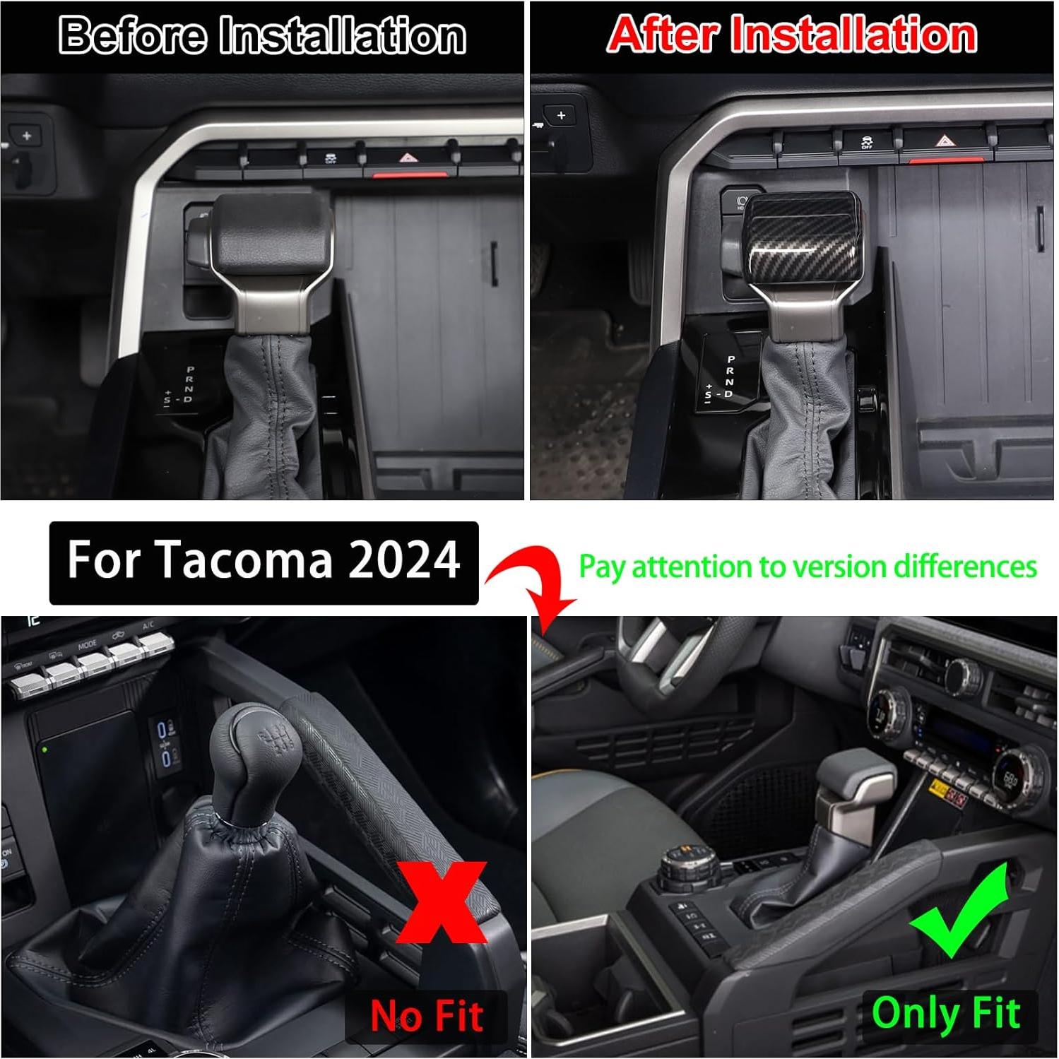 Cubierta de Cambio de Marchas Aunginsy para Toyota Tundra 2022-2025