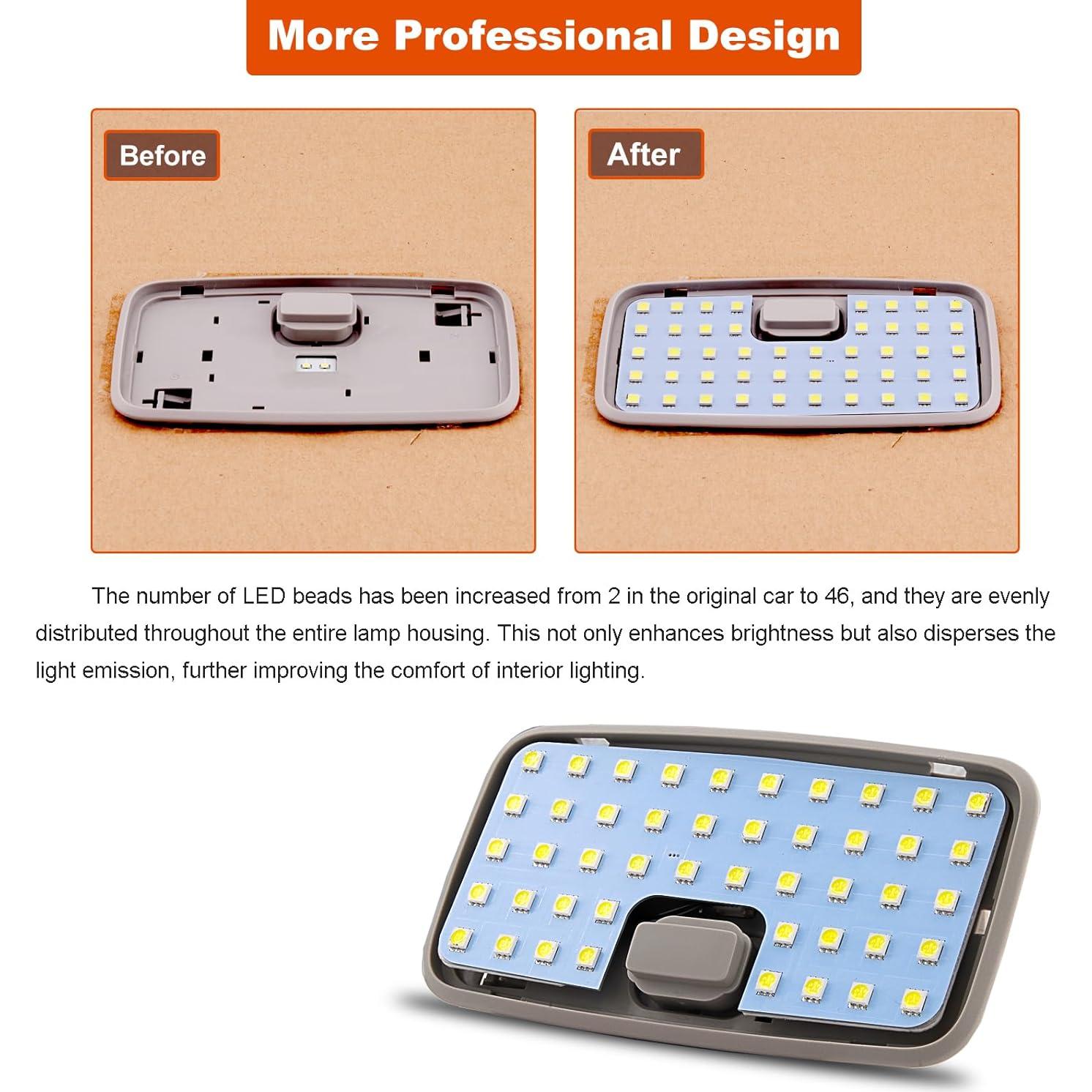 Luz LED Interior Toyota ZEN HON 6000K para Tacoma RAV4 BZ4X